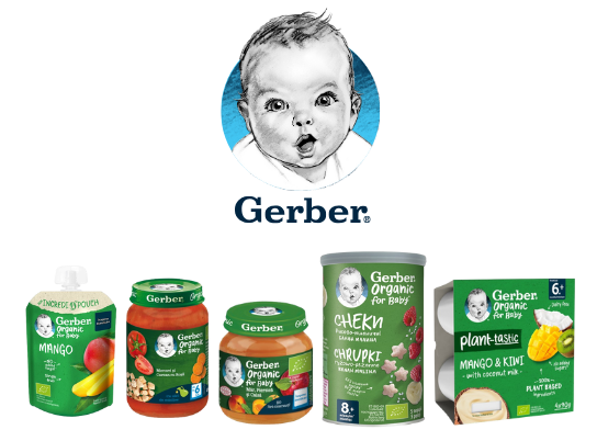 Gerber- mancare pentru bebelusi